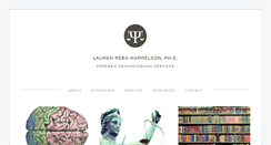 Desktop Screenshot of harrelsonforensics.com