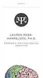 Mobile Screenshot of harrelsonforensics.com